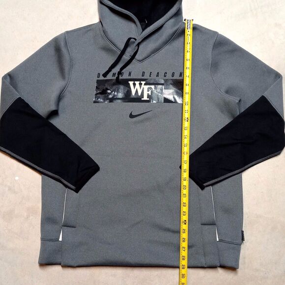 Nike Wake Forest Demon Deacons On-Field Sideline Hoodie Sweatshirt - Size Large - Picture 11 of 11